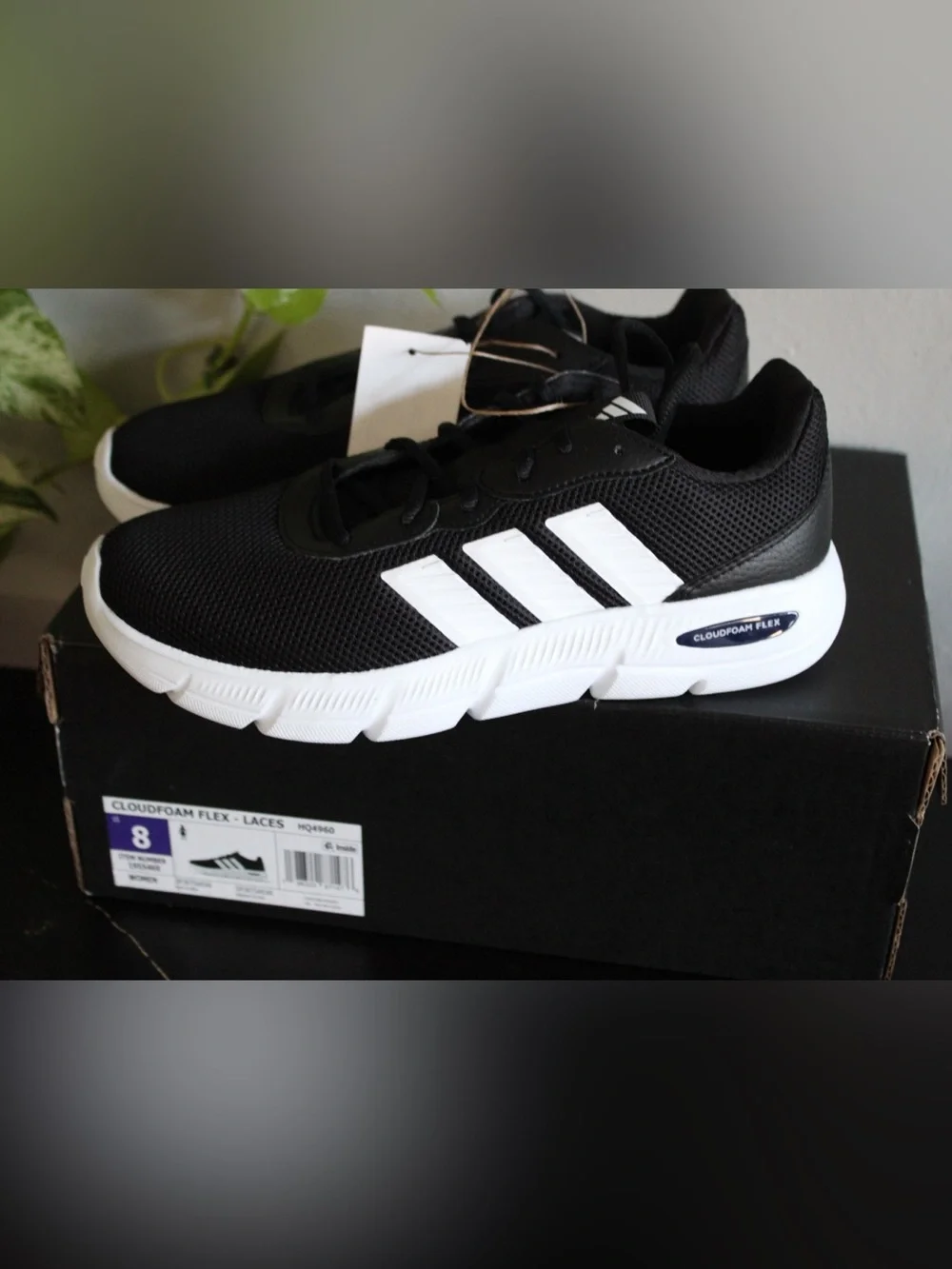 Adidas Cloudfoam Flex Running Shoes Women’s Size 8